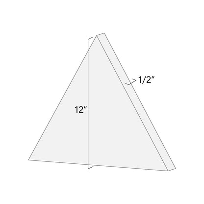 1/2" Plywood Triangles
