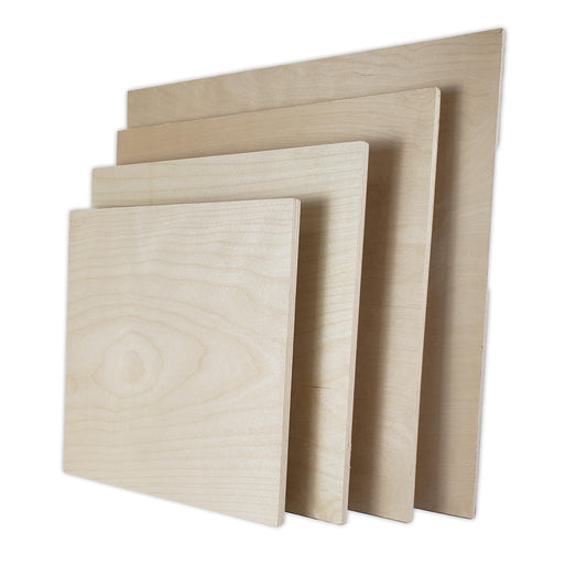1/4" Plywood Squares