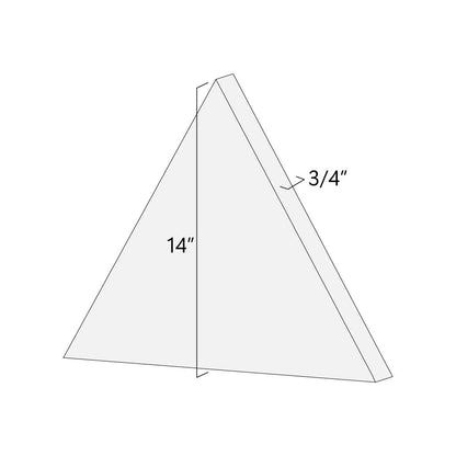 3/4" Plywood Triangles