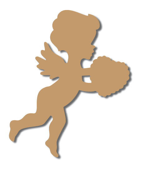 Cupid - Custom Laser Engraved Text - Silhouette 1